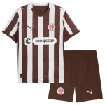 Günstige Fußballtrikots St Pauli Kinder Heimtrikot 2025-26 Kurzarm